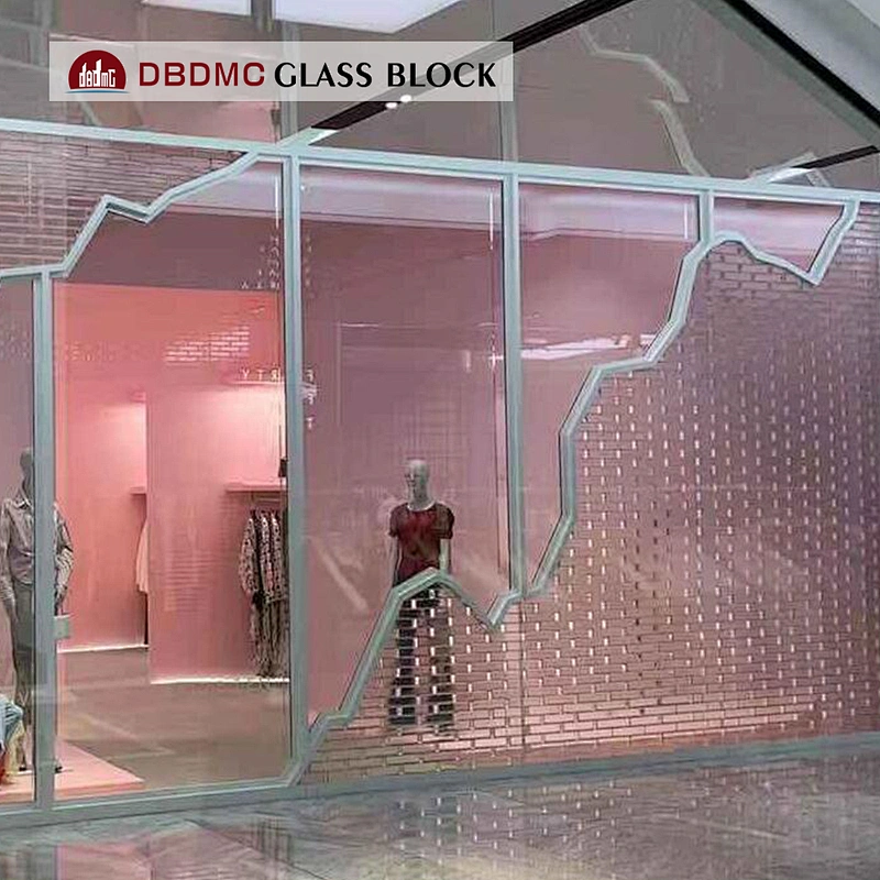 high quality solid glass block /hollow glass brick made in china