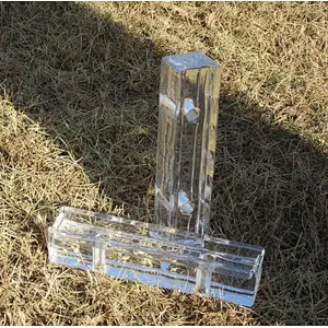 high quality solid glass block /hollow glass brick made in china