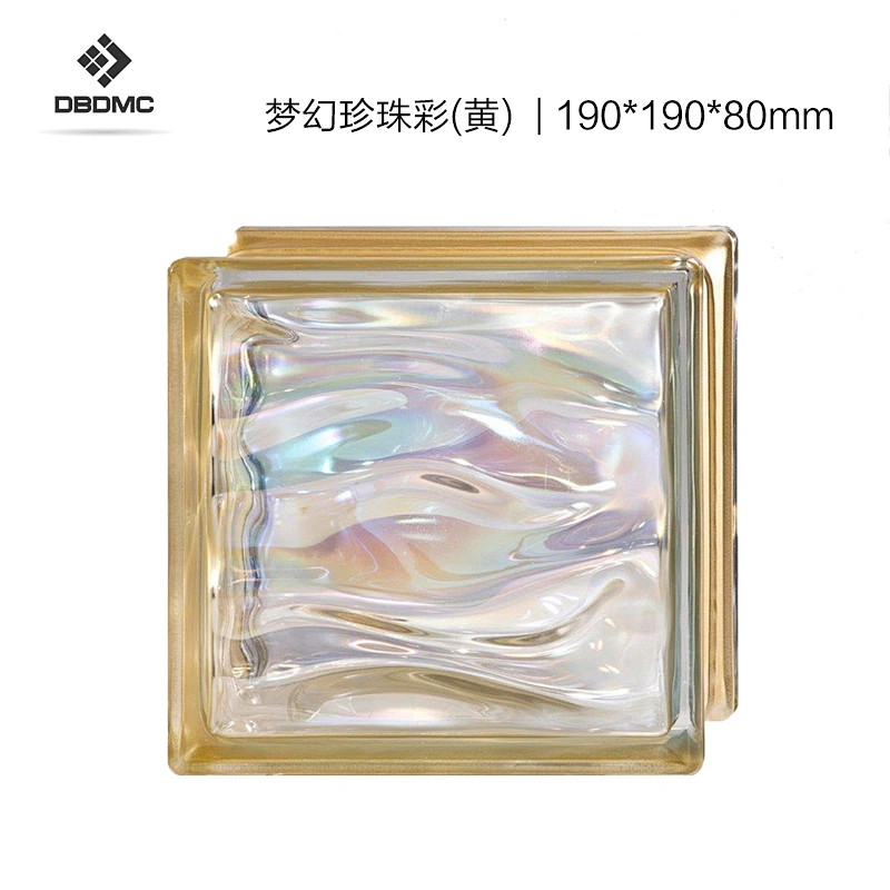 Tinted Coated Glass Block Bricks For Sale