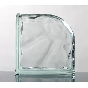 190x190x80mm super white glass block /glass brick for adges