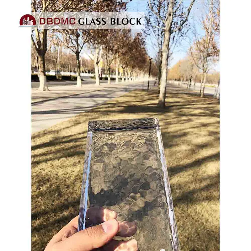 246X116X53 MM solid glass block/brick for decoration wall
