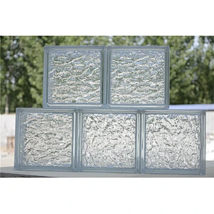 Plastic spacer used for glass block wall