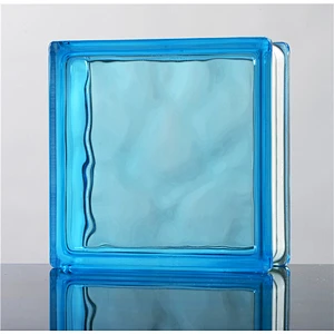 glass block manufacturer clear and colored 190x190x80mm Glass Block/Glass brick For Building and entryway