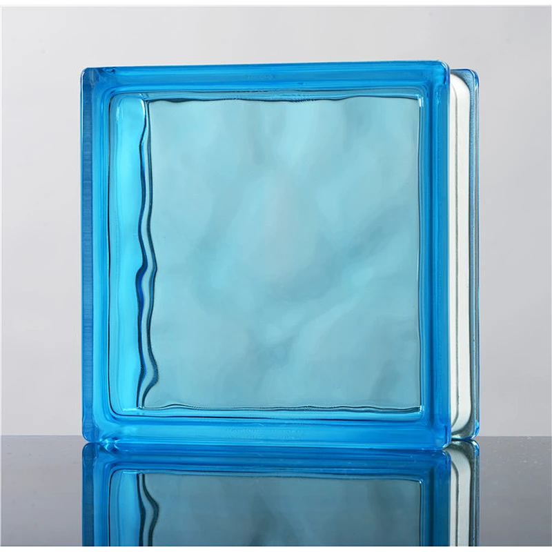 glass block manufacturer clear and colored 190x190x80mm Glass Block/Glass brick For Building and entryway