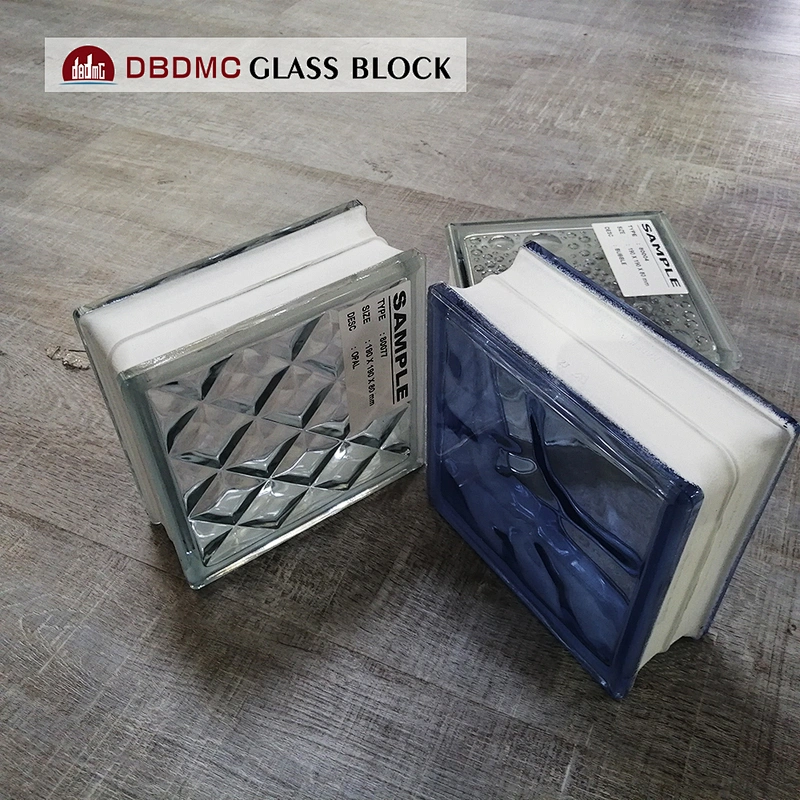 China supply decorative building glass blocks