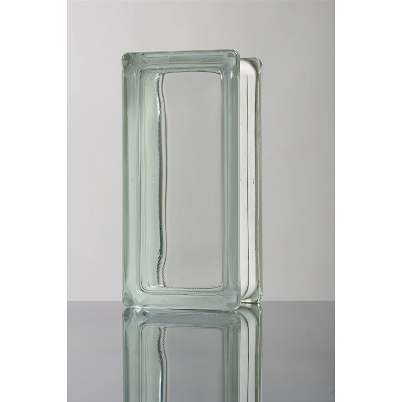high quality clear corner glass block / glass brick, glass manufacturer