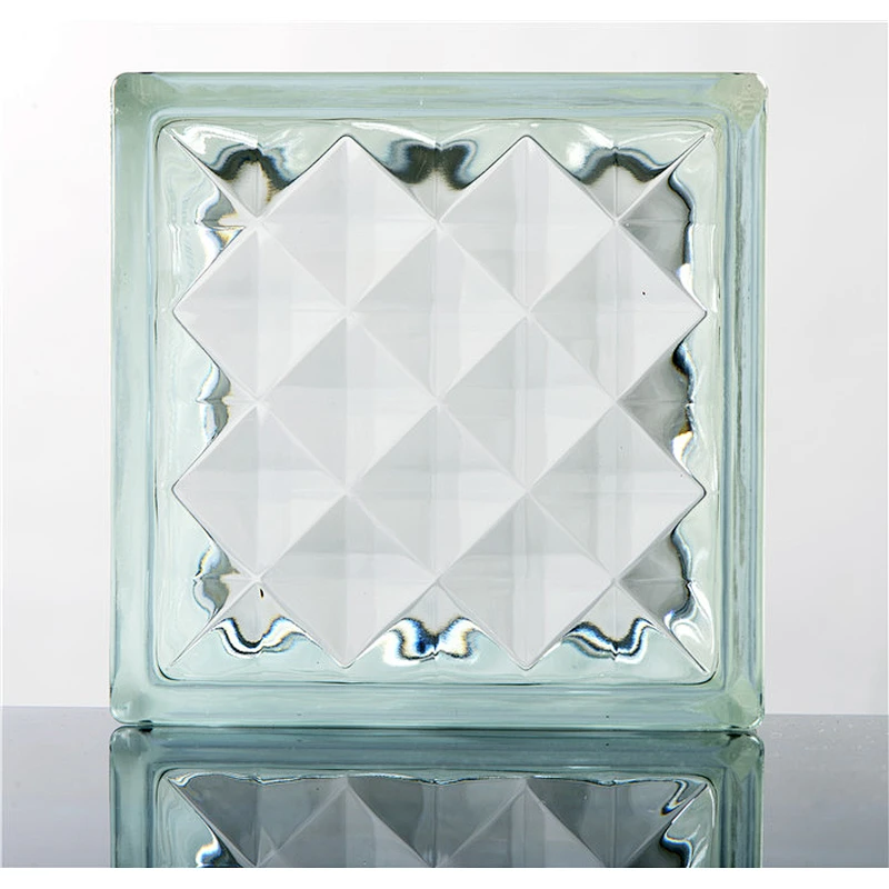 hot sale high quality exterior glass brick/glass block with product certification