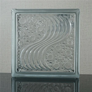 hollow glass block/brick for decorative wall