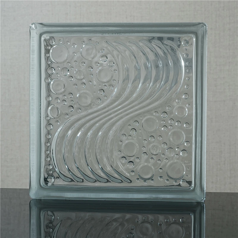 hollow glass block/brick for decorative wall