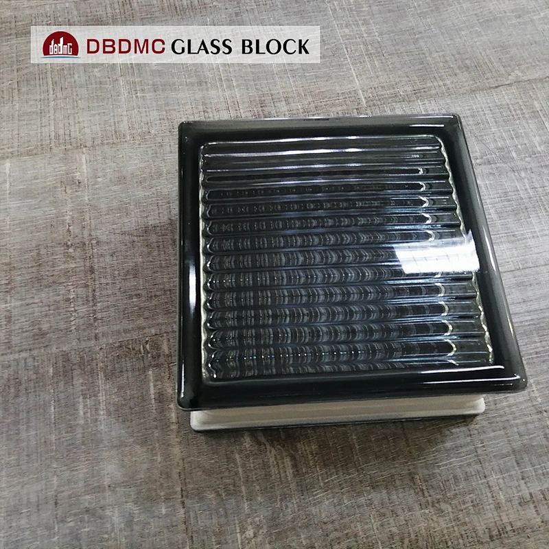 Hollow glass block with lighting effect