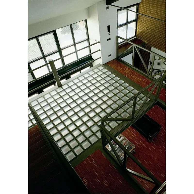 190x96x60mm solid glass block /white glass brick for decorative floor and yard