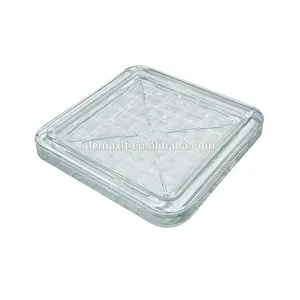 300x300x22 mm clear glass paver block/brick for garden decoration