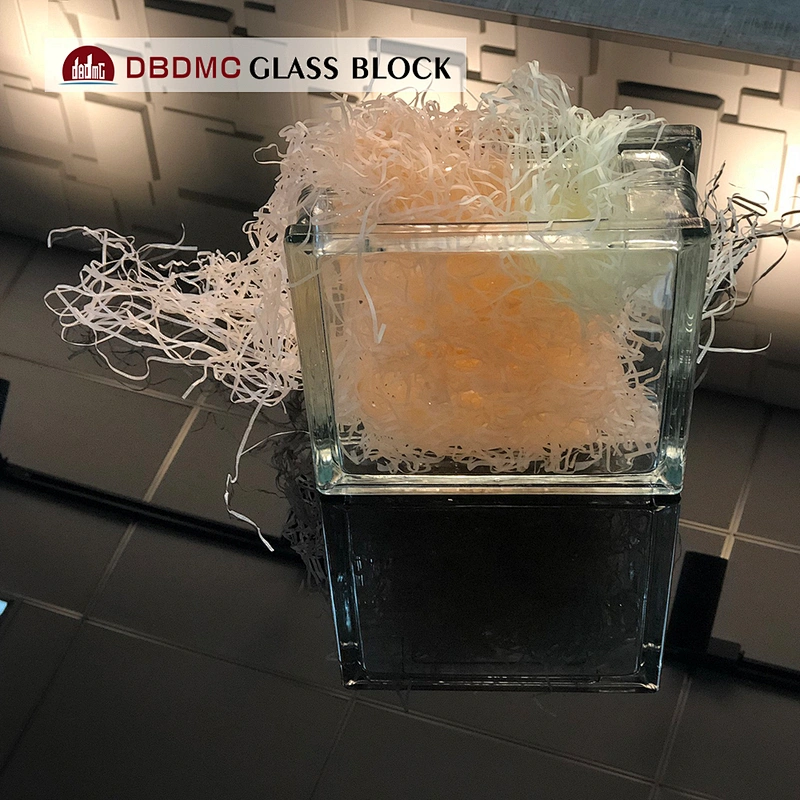 190x190x80mm Clear/Colored Glass Block Glass Block