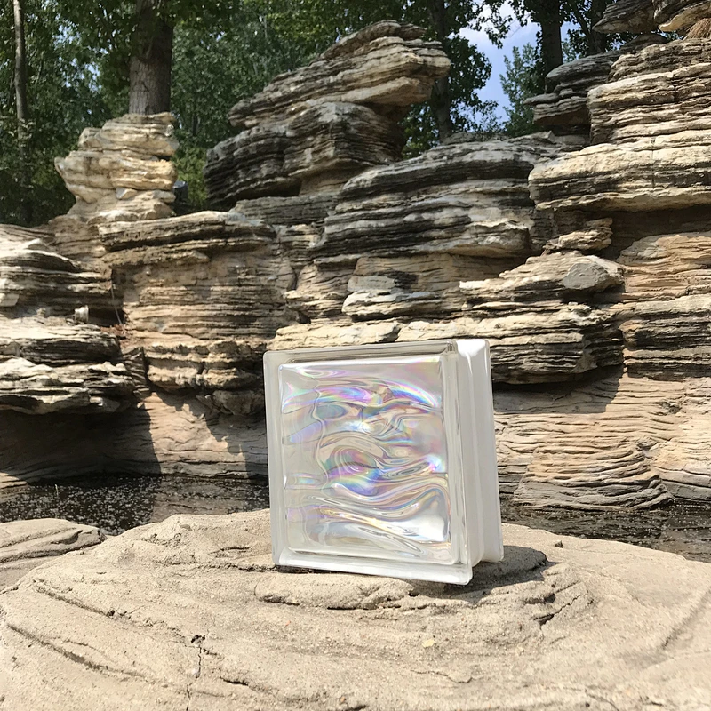 High strength high quality hollow glass block