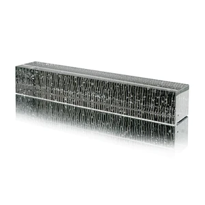 200x100x100mm clear crystal solid glass block for decoration wall