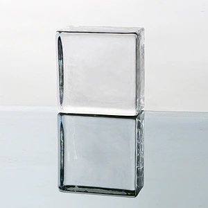 hot sale solid glass block / brick with good quality for outdoor decoration