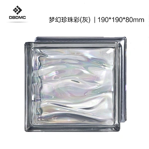 Tinted Coated Glass Block Bricks For Sale