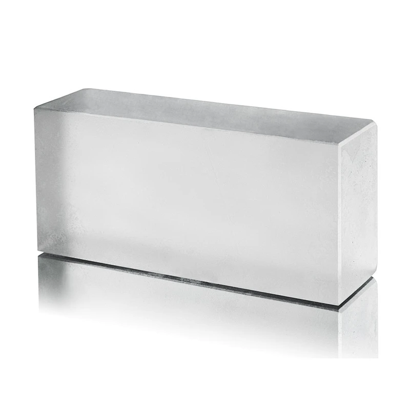 clear and transparent solid glass block/brick for building wall