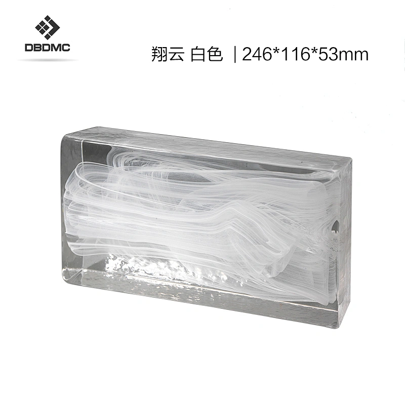 Hollow Recycled 12x12 Craft Glass Block