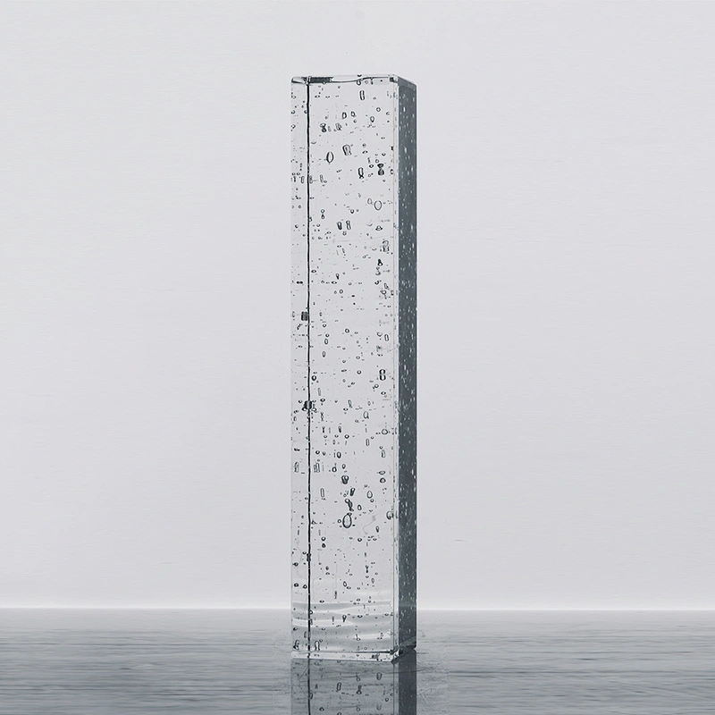 200x100x50MM crystal glass block/brick for decoration wall can be customized
