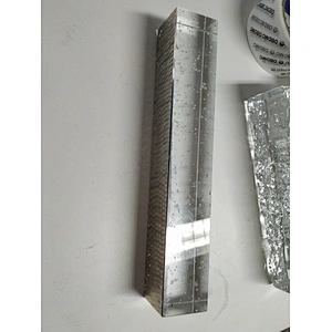 Silvering crystal glass brick and decor glass block for building wall