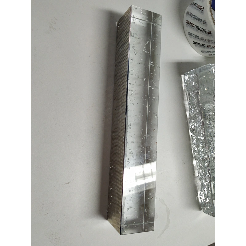 Silvering crystal glass brick and decor glass block for building wall