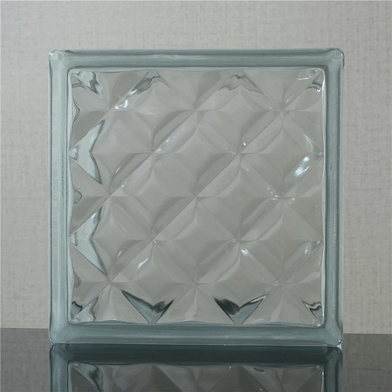 hollow glass block/brick for decorative wall