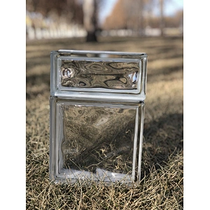 2019 decorative glass brick partition solid glass brick price