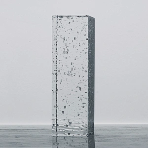 200x100x50MM crystal glass block/brick for decoration wall can be customized