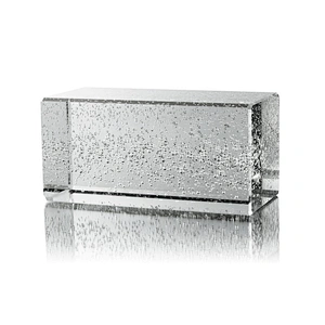 hot sale solid glass block / brick with good quality for outdoor decoration