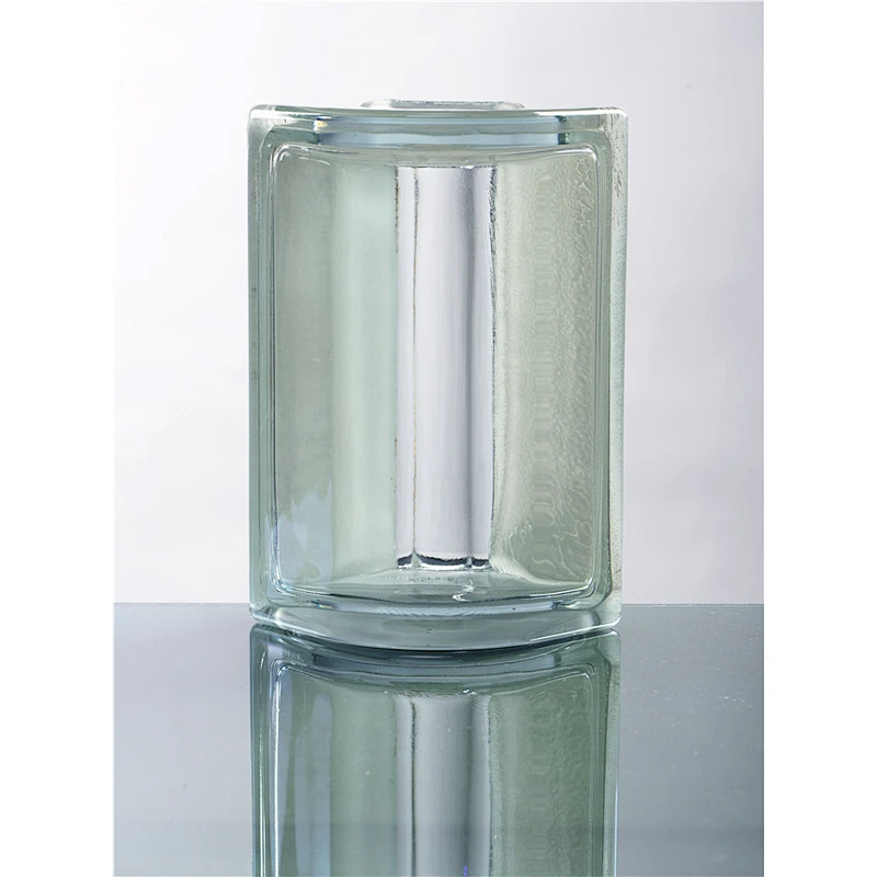hot sale high quality exterior glass brick/glass block with product certification