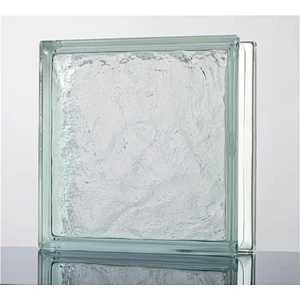 190x190x80mm Building Decorative Craft Clear Transparent Hollow Glass Blocks Brick