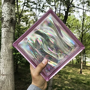 Innovative design of purple hollow glass block