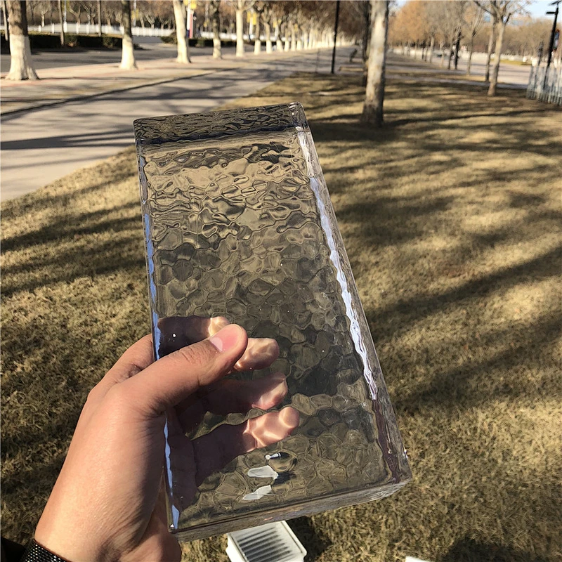 The thickened glass block and fireproof glass brick for safe building decoration