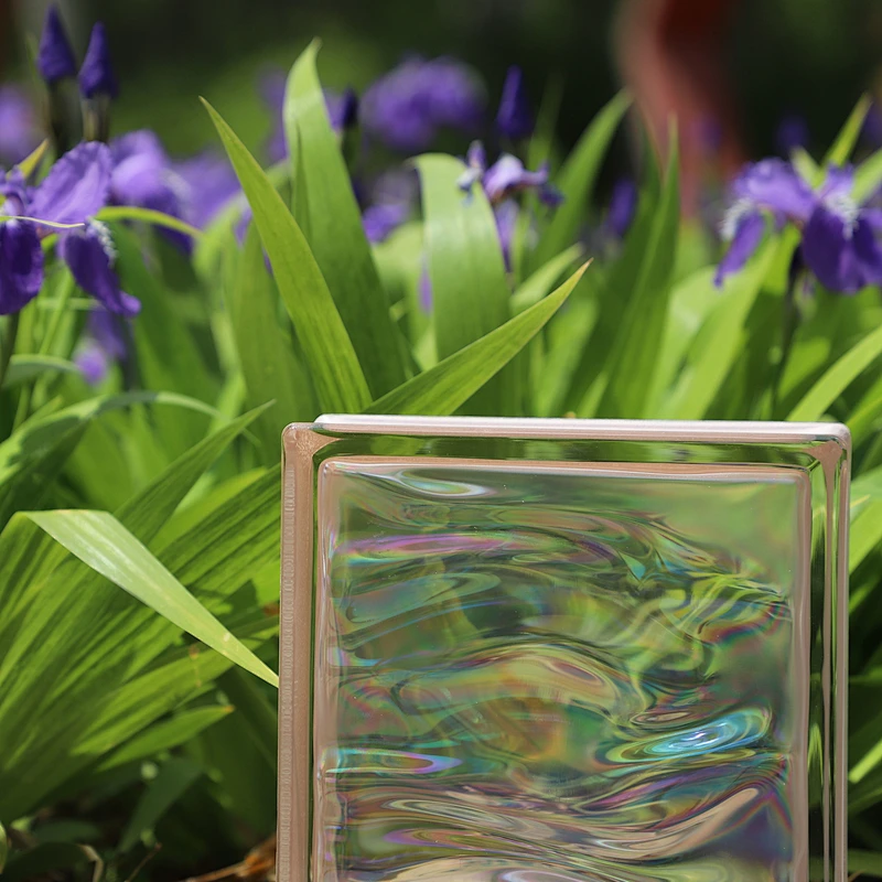 Patented glazed hollow glass block
