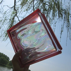 Cheap and clear hollow glass block