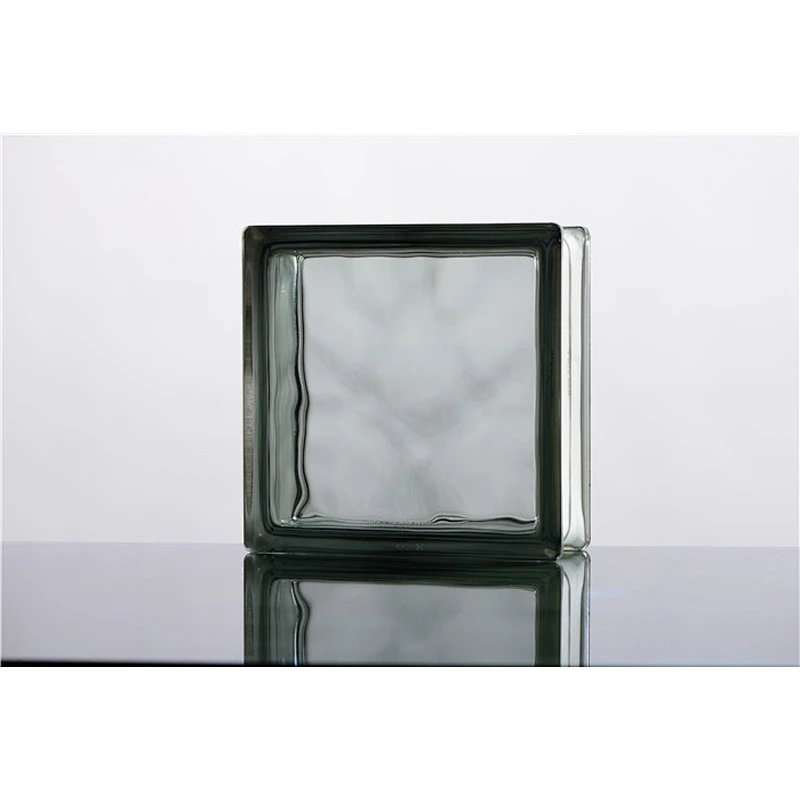 19x19x8cm color glass block / brick with good quality and competitive price