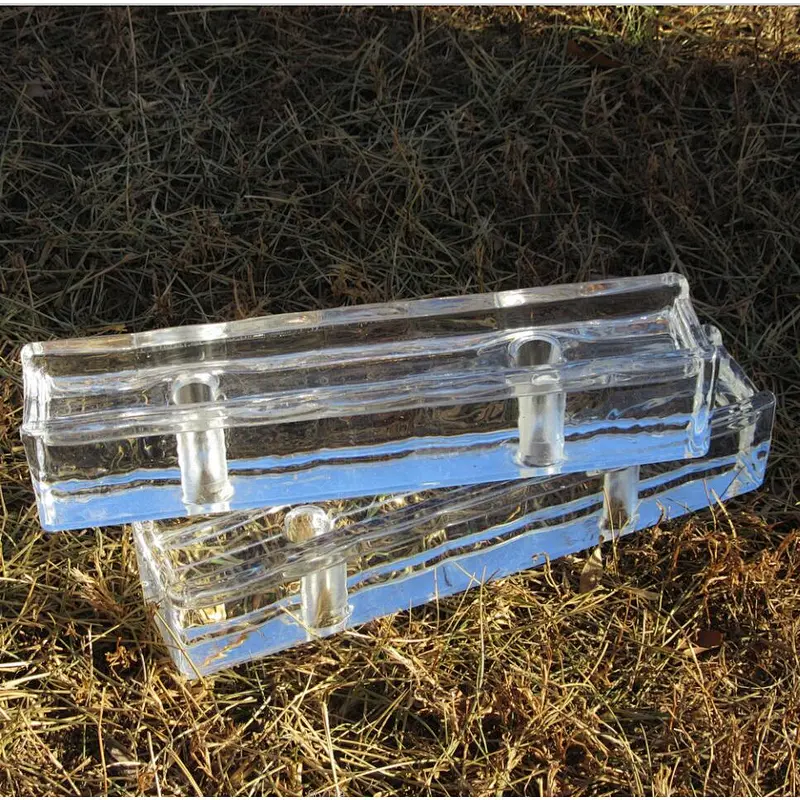 high quality solid glass block /hollow glass brick made in china
