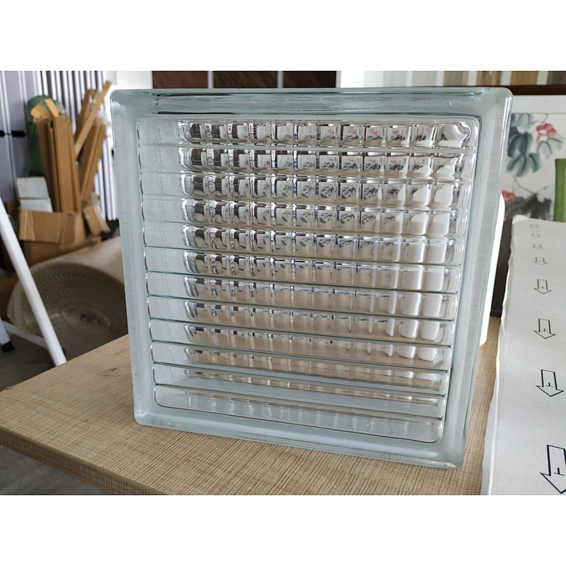 190x190x95mm clear glass block high quality glass brick use in bathroom or washroom decoration or partition wall