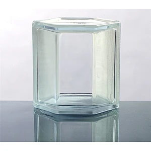 105x190x80mm  corner glass block clear glass brick for building wall and interior decoration