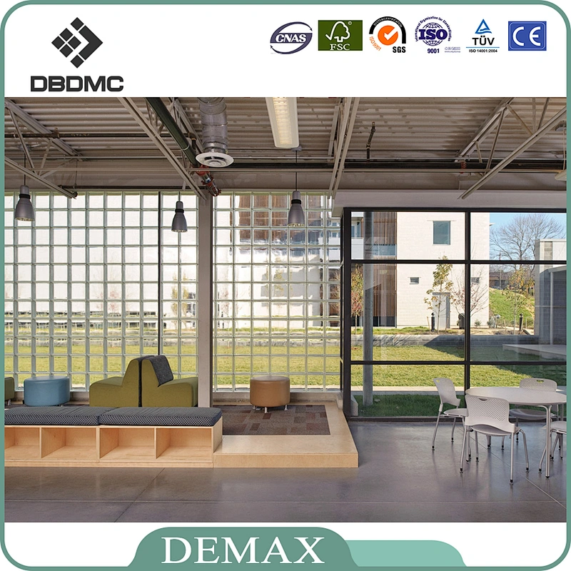 customized hollow glass block clear glass brick price
