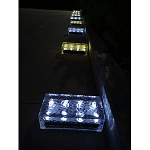 LED light with light sense effect in square