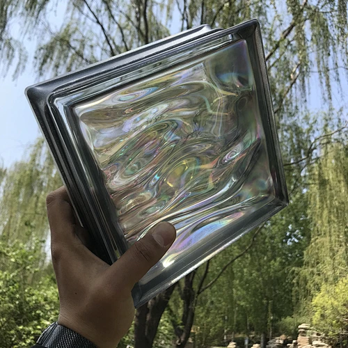 Tinted Coated Glass Block Bricks For Sale