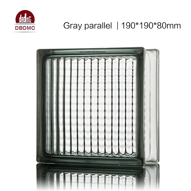 High quality building decorative colored glass block High quality  glass brick block