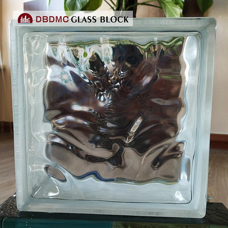 Bloque de vidrio solido/ladrillos de vidrio decorativos