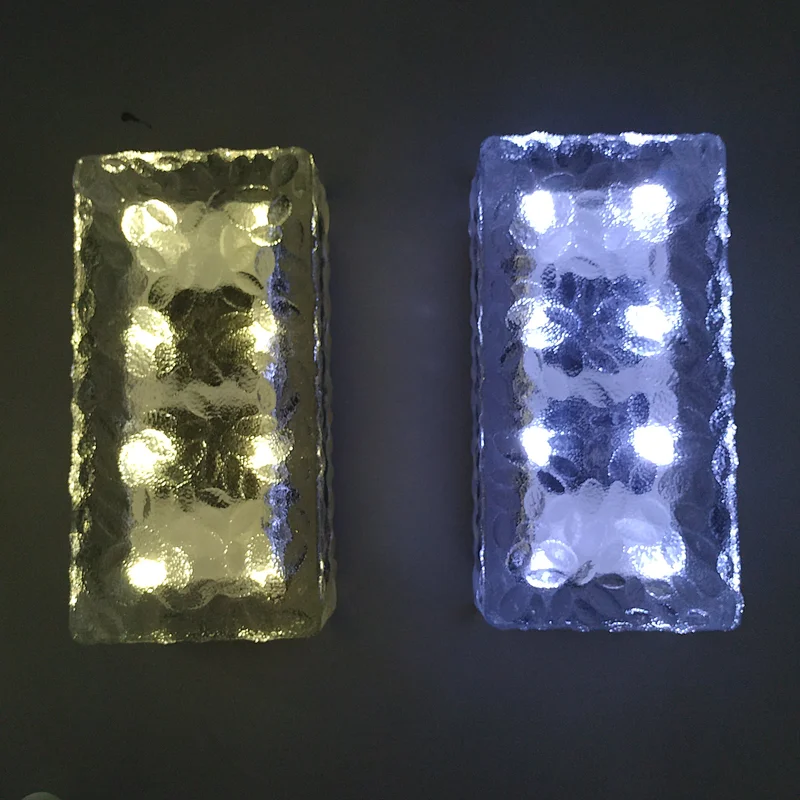 LED light glass block/floor lamp with high quality made in China