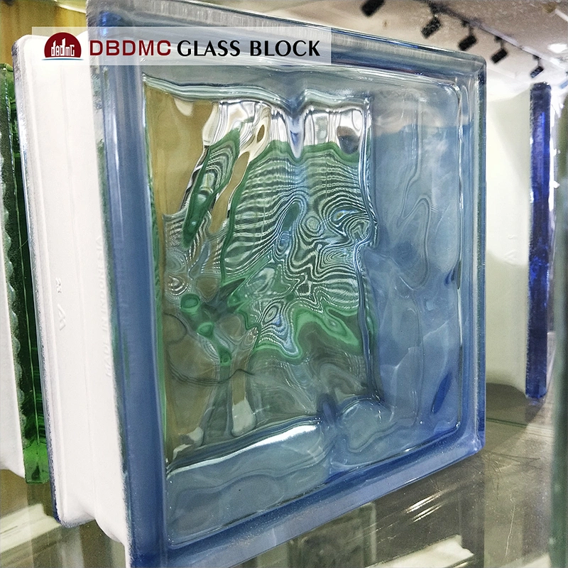 190x190x80mm Building Decorative Craft Clear Transparent Hollow Glass Blocks Brick