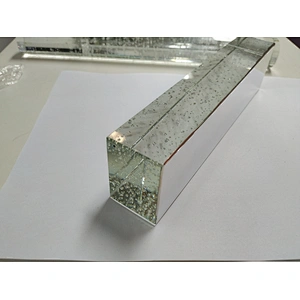 Silvering crystal glass brick and decor glass block for building wall