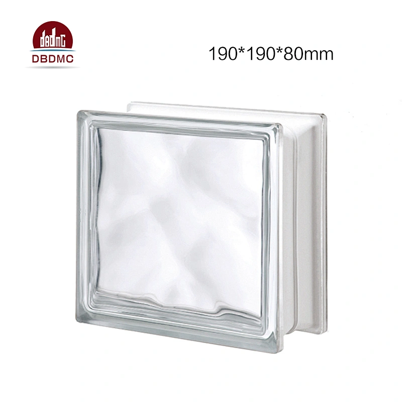 Antique Decorative Glass Block With Hole