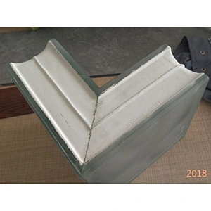 corner glass block and update glass brick for building wall